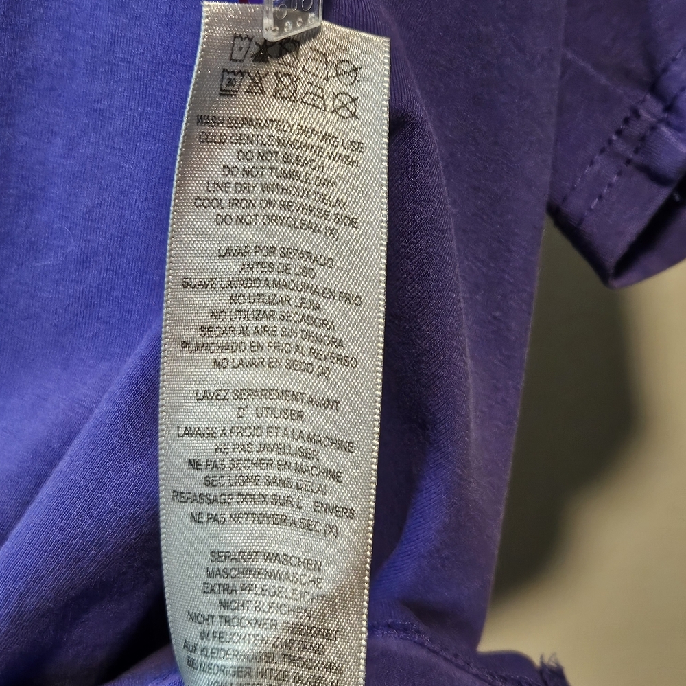 Avenue Women's Purple Polo Shirt - Picture 8 of 8
